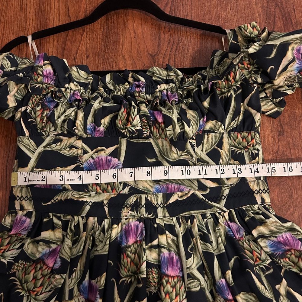 Agua by Agua Bendita off the shoulder dress medium - Picture 9 of 9